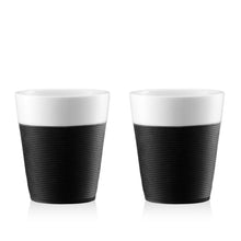 Cargar imagen en el visor de la galería, Vaso porcelana y silicona negra 0,17 lts