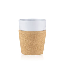Cargar imagen en el visor de la galería, Vaso porcelana y corcho 0,17 lts