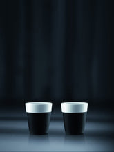 Cargar imagen en el visor de la galería, Vaso porcelana y silicona negra 0,17 lts