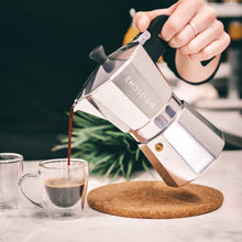 Cargar imagen en el visor de la galería, Cafetera Milano Plata para 6 tazas