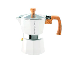 Cargar imagen en el visor de la galería, Cafetera Milano Blanca para 3 tazas