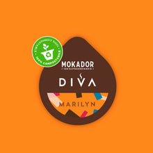 Cargar imagen en el visor de la galería, Cápsulas DIVA Marilyn Compostable Mokador® - Espresso Italiano