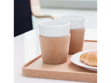 Cargar imagen en el visor de la galería, Vaso porcelana y corcho 0,3 lts