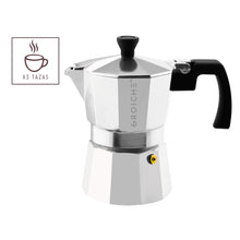 Cargar imagen en el visor de la galería, Cafetera Milano Plata para 3 tazas