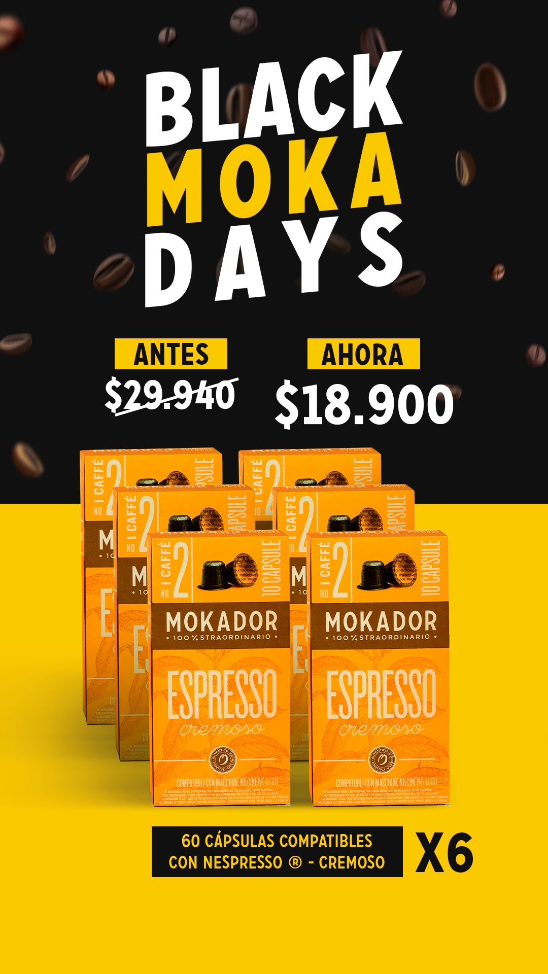 Mokador | 100% STRAORDINARIO – Mokador 100% STRAORDINARIO