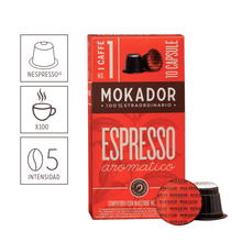 Cargar imagen en el visor de la galería, 10 Cápsulas compatibles con Nespresso ® - Aromatico
